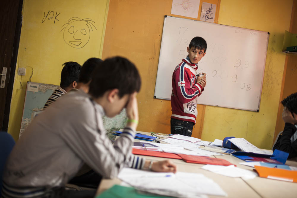 “In Afghanistan, when I said I wanted to go to school, the answer was always: 
